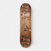 Skateboard over Egypte-Hieroglyphs (Voorkant)