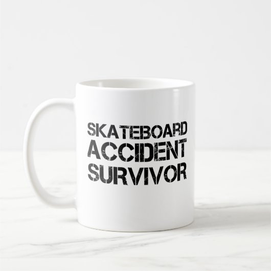 Skateboard overlevende koffiemok (Links)