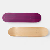 Skateboard Paars met roze lijnen HAMbWG (Horizontaal)