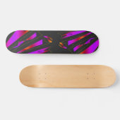 Skateboard "Paars Rayz" (Horizontaal)