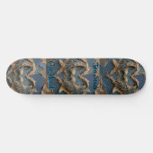 Skateboard Paper Cut Eagle Two Souls One Heart (Horizontaal)