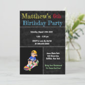 Skateboard Park Birthday Party (Staand voorkant)