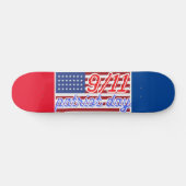 skateboard "PATRIOT DAY" (Horizontaal)
