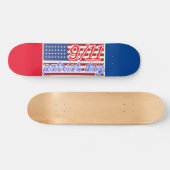 skateboard "PATRIOT DAY" (Horizontaal)