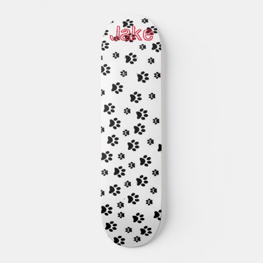 Skateboard Paws Cat Kitten Puppy Dog (Voorkant)