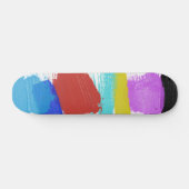 Skateboard penseelstreken (Horizontaal)