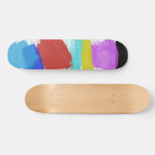 Skateboard penseelstreken (Horizontaal)