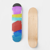 Skateboard penseelstreken (Voorkant)