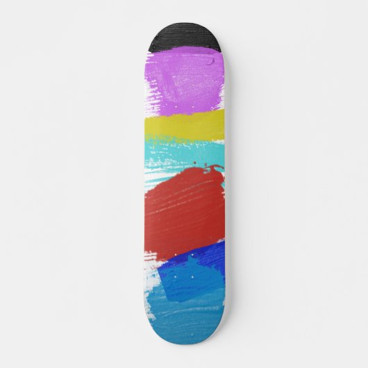 Skateboard penseelstreken (Voorkant)