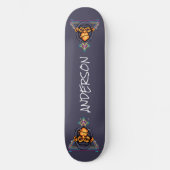 skateboard Personalized Angry Gorilla Head Sacred (Voorkant)