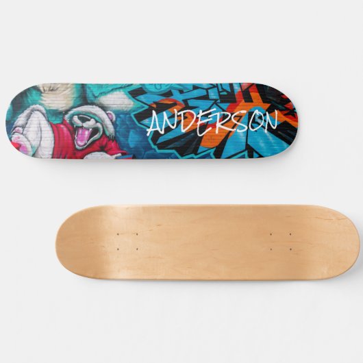 Skateboard Personalized Fun Polar Beer (Horizontaal)