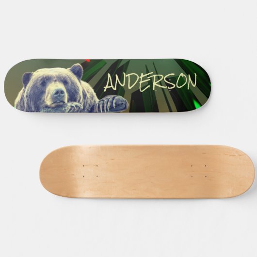 Skateboard Personalized HANK TANK BEER (Horizontaal)