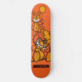 Skateboard Personalized Oranje Teddies