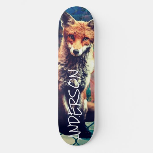 Skateboard Personalized RBAN FOX (Voorkant)