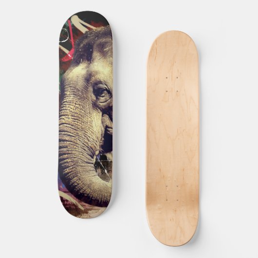 Skateboard Personalized URBAN Elephant (Voorkant)