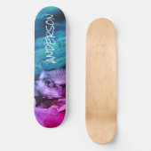 Skateboard Personeelsroze olifant (Voorkant)