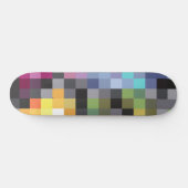 Skateboard Pixel Art-plank (Horizontaal)