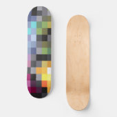 Skateboard Pixel Art-plank (Voorkant)