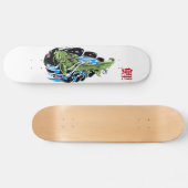 Skateboard Poisson Koi-stijl (Horizontaal)