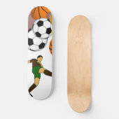 Skateboard-poorten Persoonlijk Skateboard (Voorkant)
