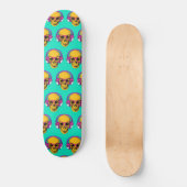 Skateboard - Pop Art Skull (Voorkant)