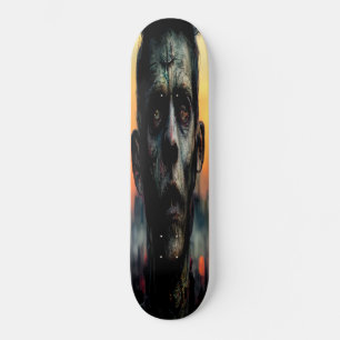 Skateboard Portret van een Zombie