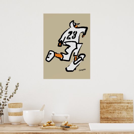 "Skateboard" Poster (Keuken)