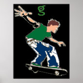 Skateboard Poster van I'm G Skateboards (Voorkant)