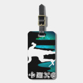 SKATEBOARD PRODUCTEN BAGAGELABEL (Voorkant verticaal)