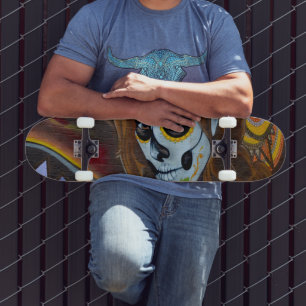 Skateboard - Psychedelische Straatkunst