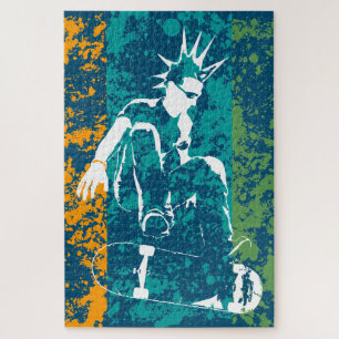 skateboard punk legpuzzel