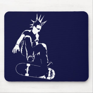 skateboard punk muismat