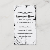 skateboard punk visitekaartje (Achterkant)