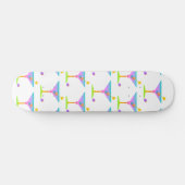 Skateboard - Rainbow Martinis (Horizontaal)