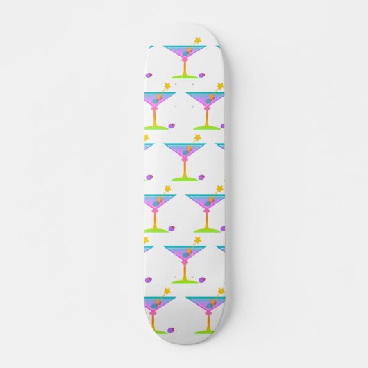 Skateboard - Rainbow Martinis (Voorkant)