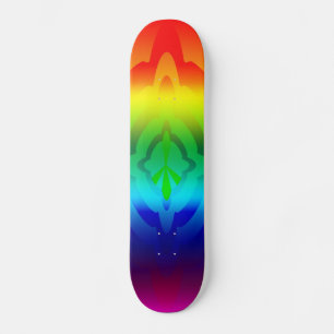 Skateboard, Rainbow Peace Symbol Skateboard
