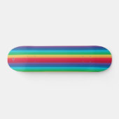 Skateboard Rainbow Stripe HAMbWG (Horizontaal)