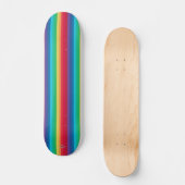 Skateboard Rainbow Stripe HAMbWG (Voorkant)