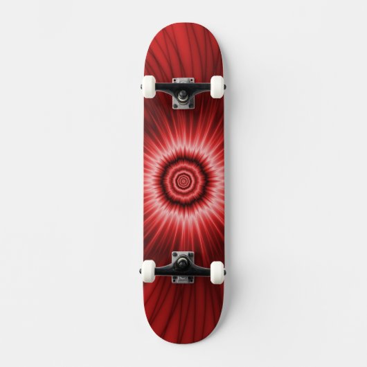 Skateboard Red Explosion (Voorkant)