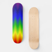 Skateboard - Regenbooggolf (Voorkant)