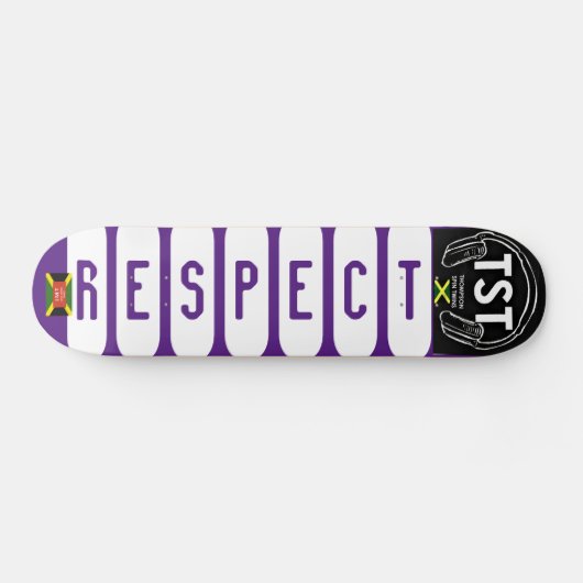 Skateboard RESPECT (Horizontaal)