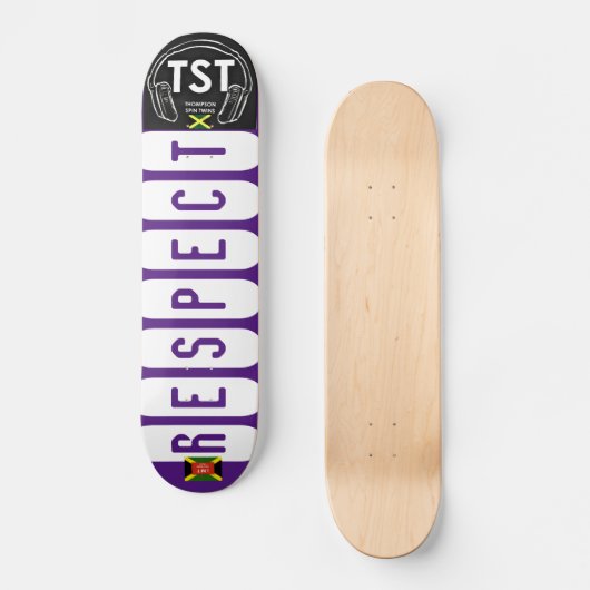 Skateboard RESPECT (Voorkant)
