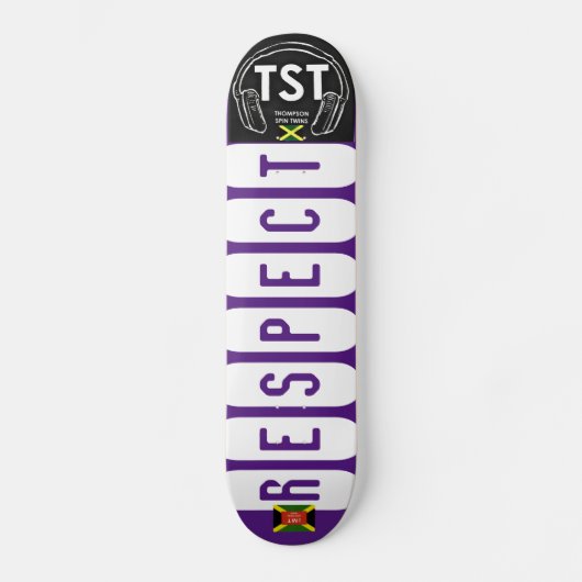 Skateboard RESPECT (Voorkant)