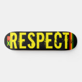Skateboard RESPECT (Horizontaal)