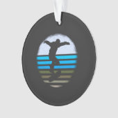 Skateboard Retro Ornament (voorkant)