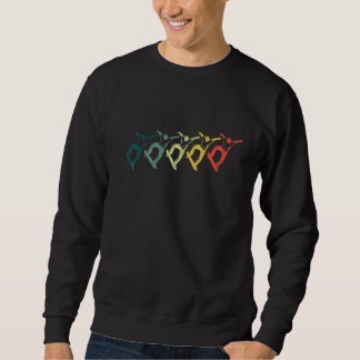 Skateboard Retro Skateboarder 1 Trui