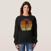 Skateboard Retro Skateboarder Skater Gift Trui (Voorkant volledig)
