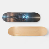Skateboard Robot guerrero galáctico (Horizontaal)