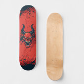 Skateboard Rode monnikslang (Voorkant)
