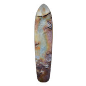 Skateboard "Rusted Chrome" (Verticaal)